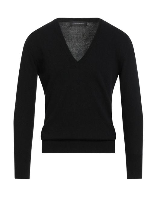 Department 5 Pullover in Black für Herren