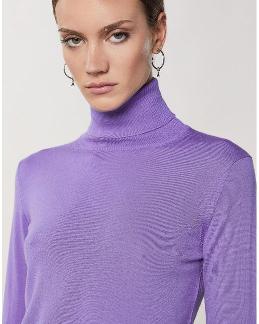 Patrizia Pepe Purple Pullover