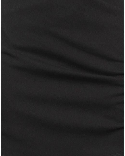 Forte Black Mini Dress Polyester, Elastane