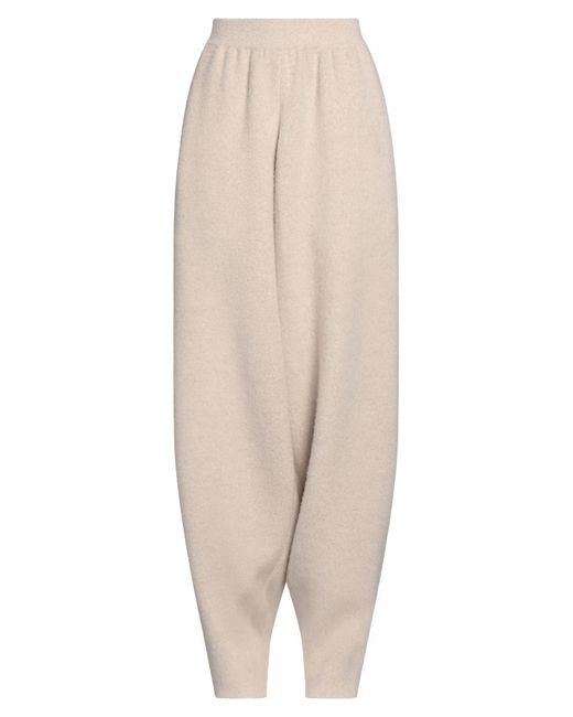 The Row White Pants Merino Wool