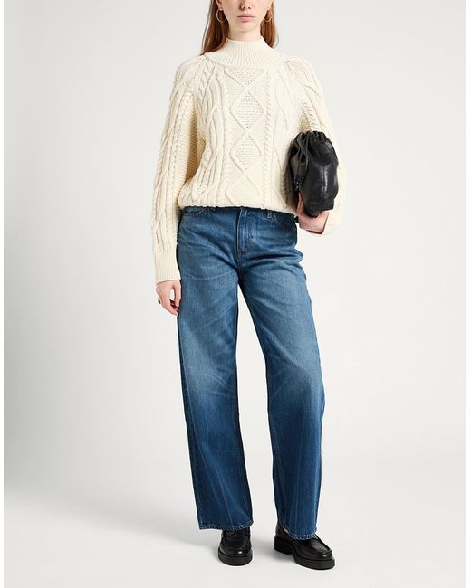 Boss White Turtleneck