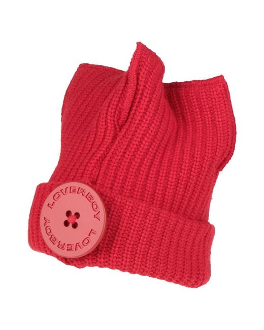 Charles Jeffrey Red Hat for men