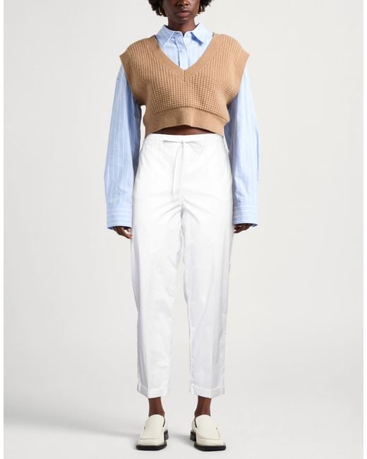 Ballantyne White Trouser