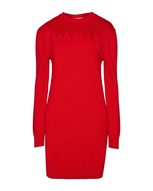 Gaelle Paris Red Mini Dress