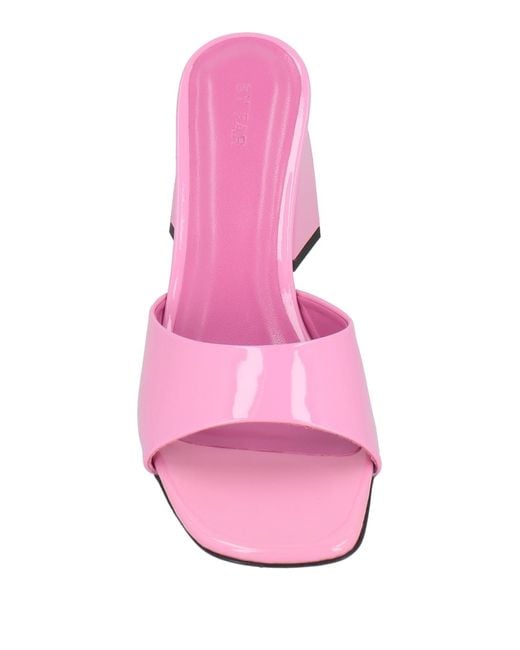 By Far Pink Sandals