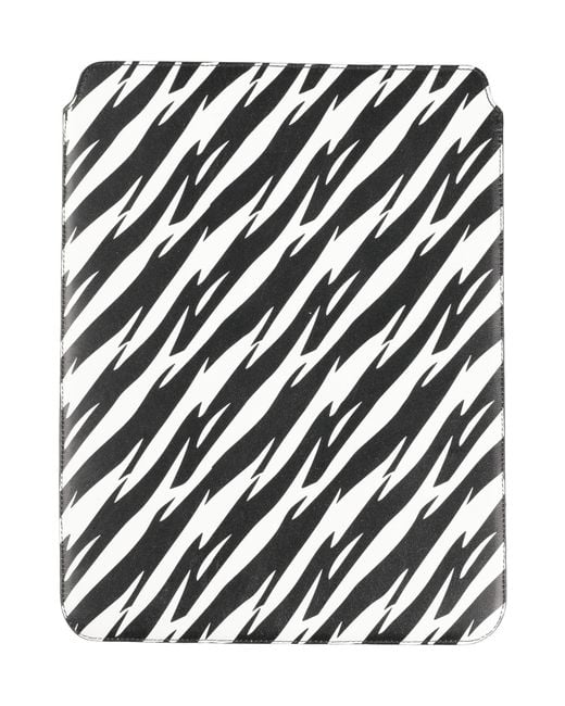 DSquared² Black Covers & Cases Leather