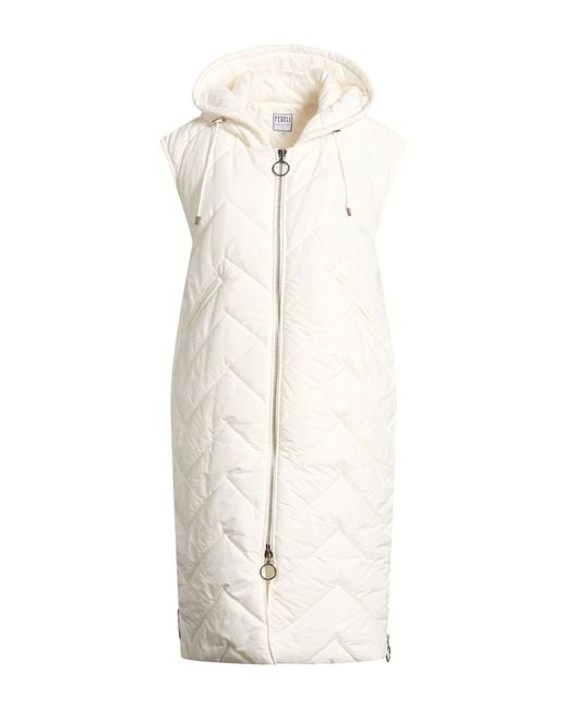 Fedeli White Vest Polyester