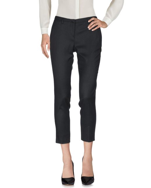 Lardini Blue Pants Virgin Wool, Polyester, Viscose, Elastane, Cotton