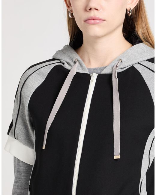 Herno Black Jacket Cotton, Polyester, Polyurethane, Polyamide, Elastane