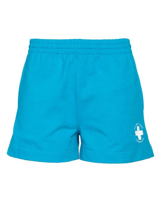 Helmut Lang Blue Shorts & Bermuda Shorts