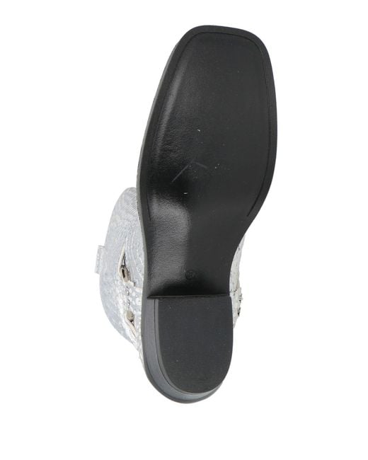 Doop Gray Boot Leather