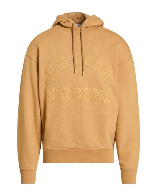 Sudadera Maison Kitsuné de hombre de color Orange