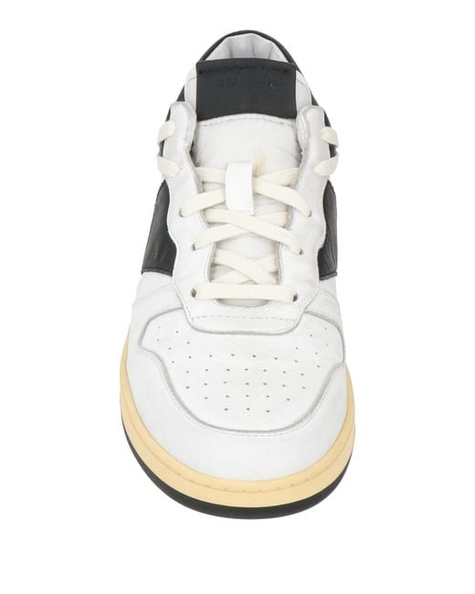 Rhude White Sneakers Leather for men
