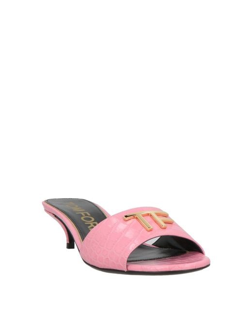 Tom Ford Pink Sandals