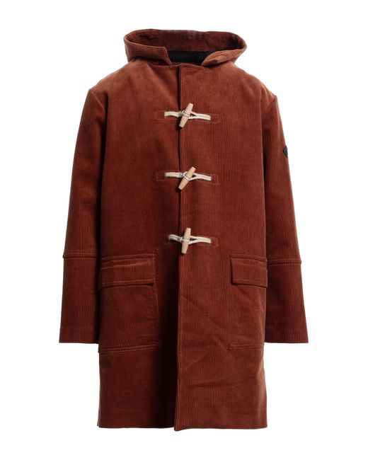 Les Copains Red Coat for men