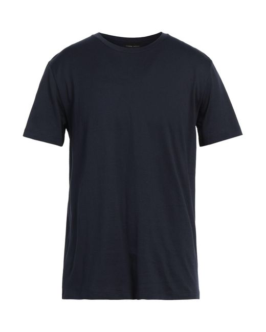 Roberto Collina Blue T-Shirt Cotton for men