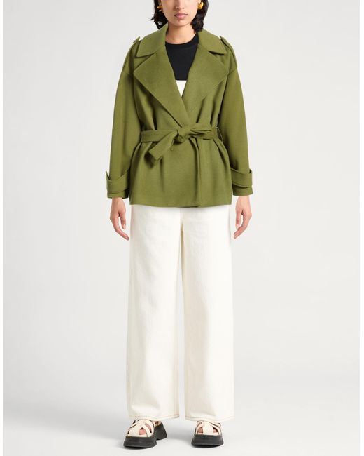 Abrigo Cristinaeffe de color Green