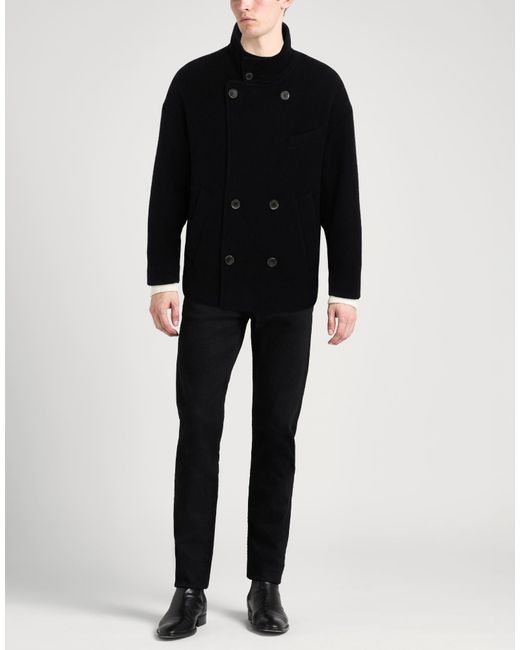 Abrigo Herno de hombre de color Black