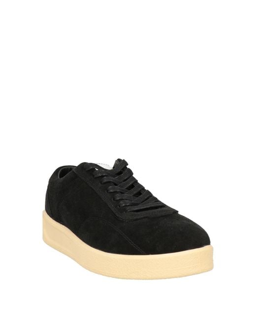 Jil Sander Black Trainers for men