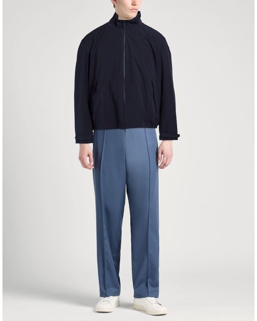 Paul & Shark Blue Jacket Polyester, Elastane for men