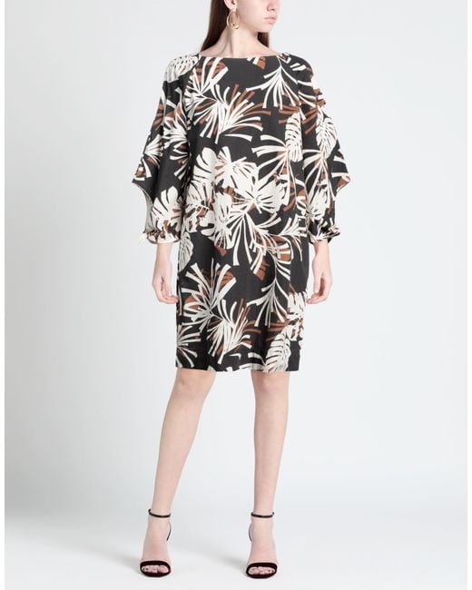 Alpha Studio White Midi Dress
