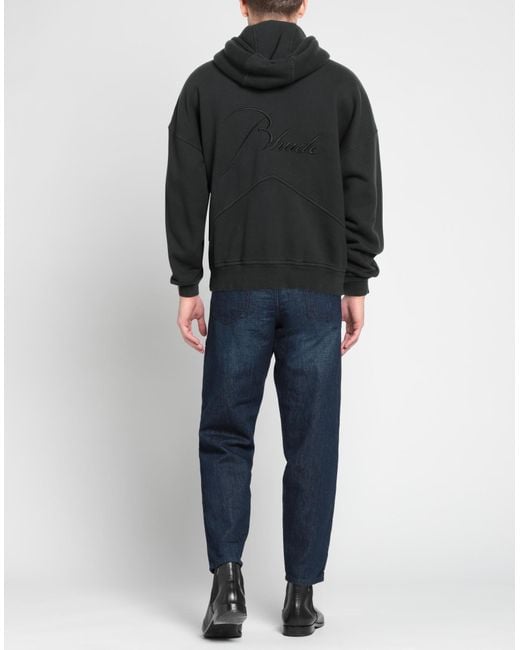 Rhude Black Sweatshirt for men