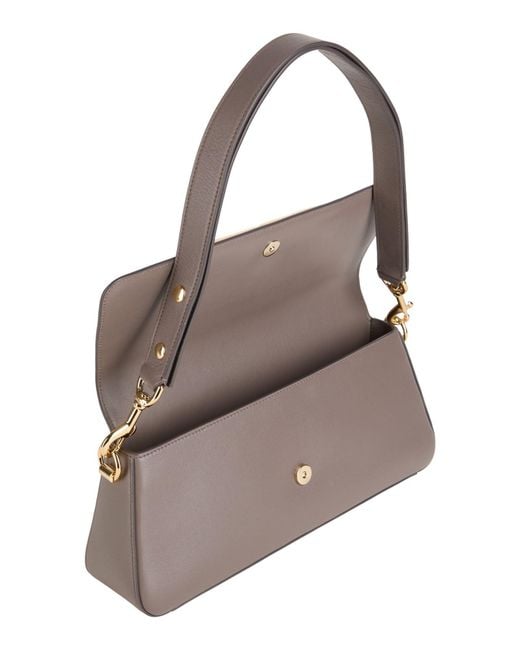 Borsa A Spalla di Lanvin in Gray