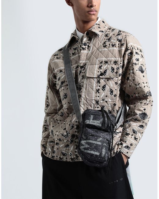 A-COLD-WALL* x Eastpak Gray Acw One Double Ace Pebble -- Cross-Body Bag Polyester