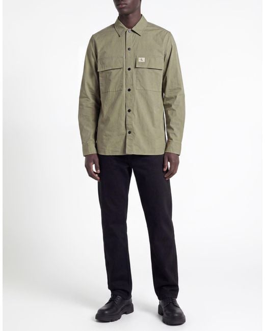 Calvin Klein Green Shirt for men