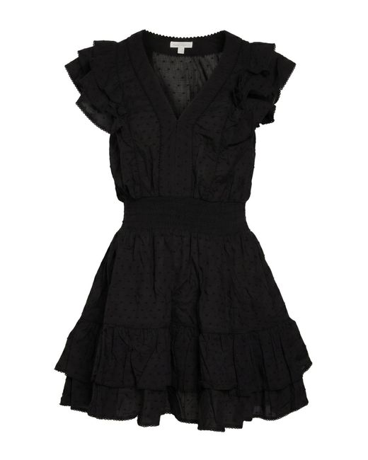 Poupette Black Mini Dress Cotton