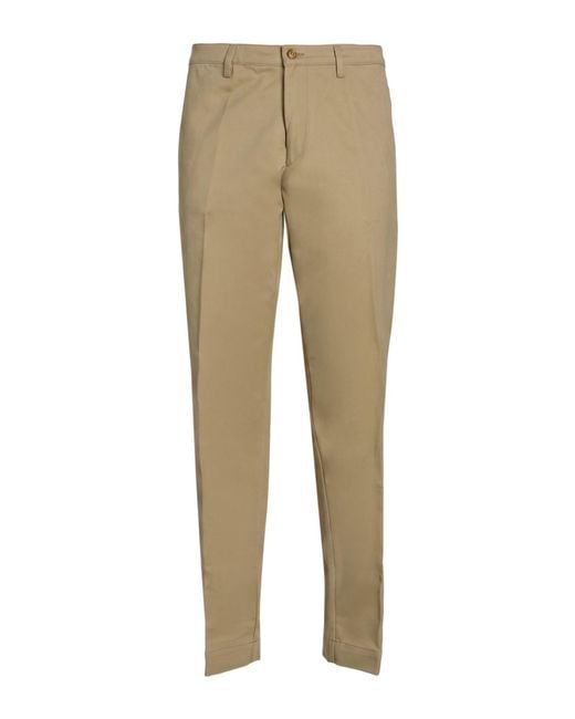 Cruna Natural Khaki Pants Cotton for men
