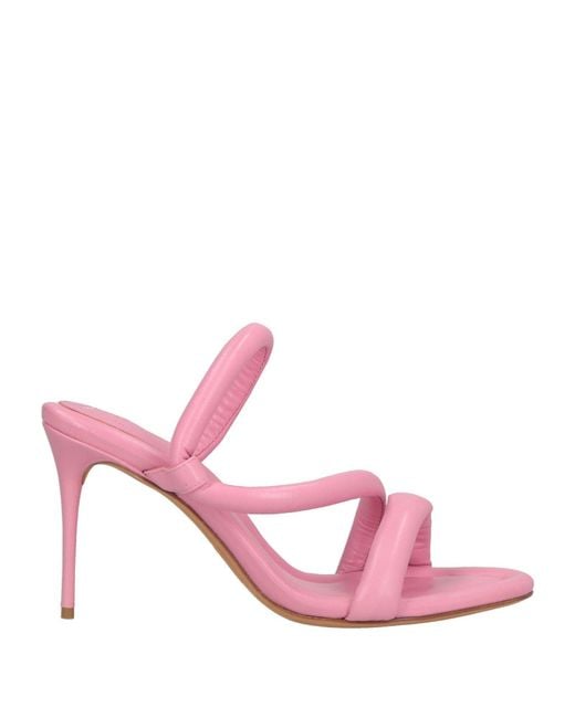 Alexandre Birman Pink Sandals Leather