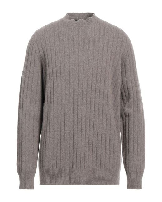 Drumohr Gray Jumper for men