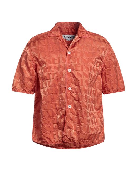 Sunnei Red Shirt for men