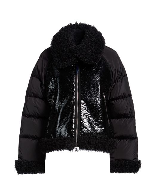 Moncler Black Puffer Polyamide, Polyester
