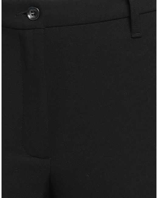 JADICTED Black Pants Polyester, Viscose, Elastane