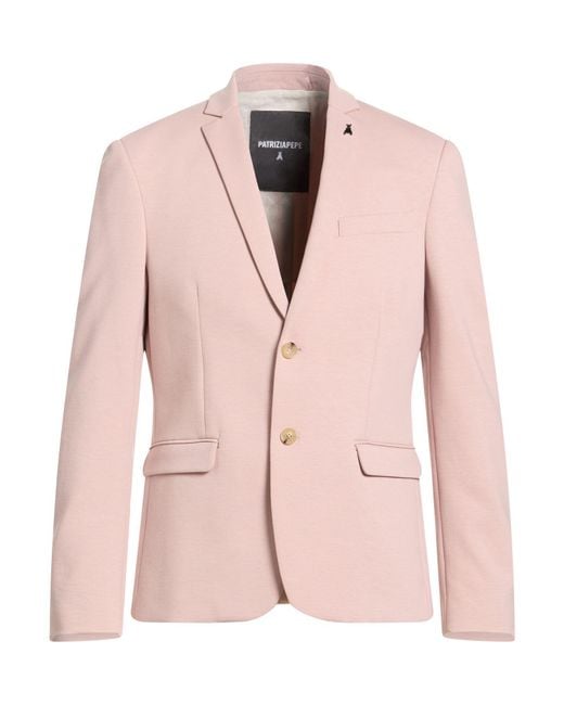 Patrizia Pepe Pink Blazer for men