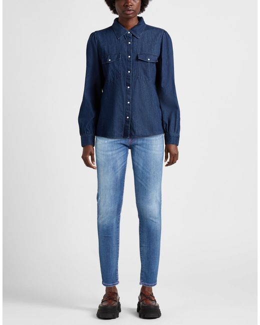 Dondup Blue Jeans Cotton, Lyocell, Elastane