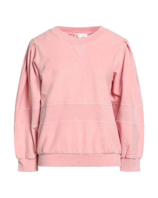 LoveShackFancy Pink Sweatshirt