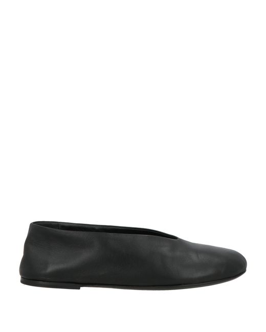 Khaite Black Ballet Flats