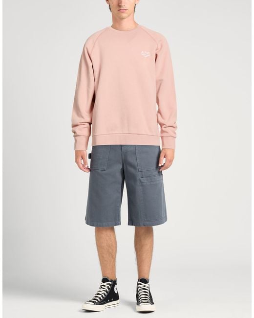 Sudadera A.P.C. de hombre de color Pink