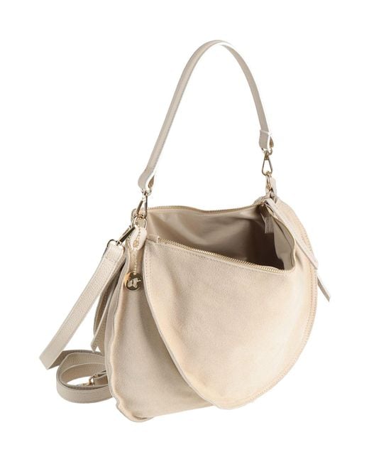 Laura Di Maggio Natural Handbag Leather