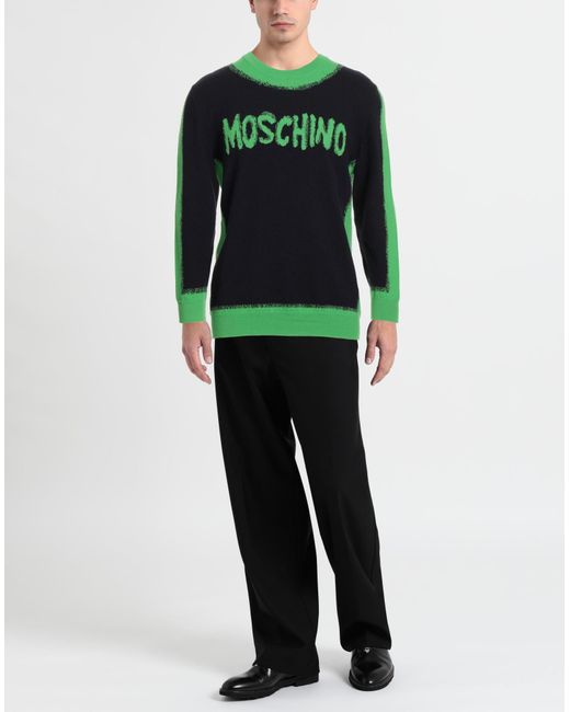 Moschino Green Jumper for men