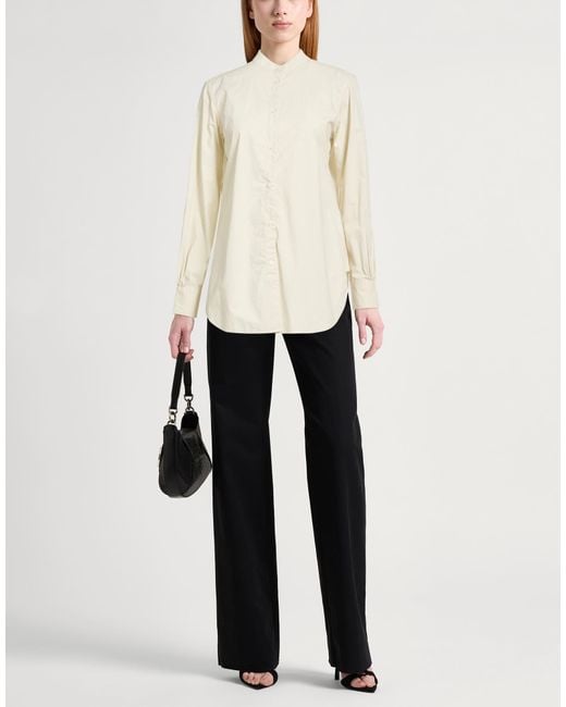 Officine Generale White Shirt Organic Cotton