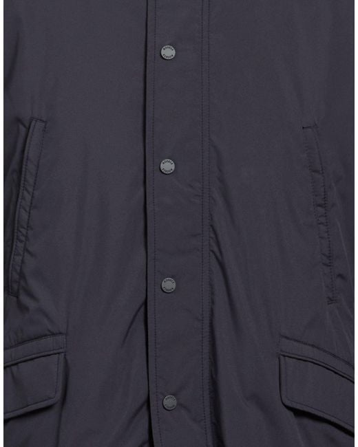 Moorer Blue Midnight Jacket Polyester for men