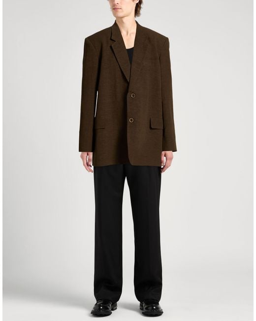 Blazer di Uma Wang in Brown da Uomo