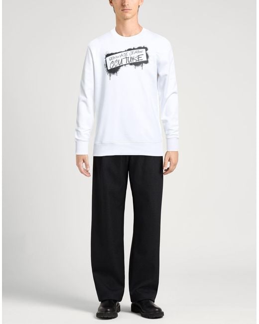 Versace Jeans Couture White Sweatshirt for men