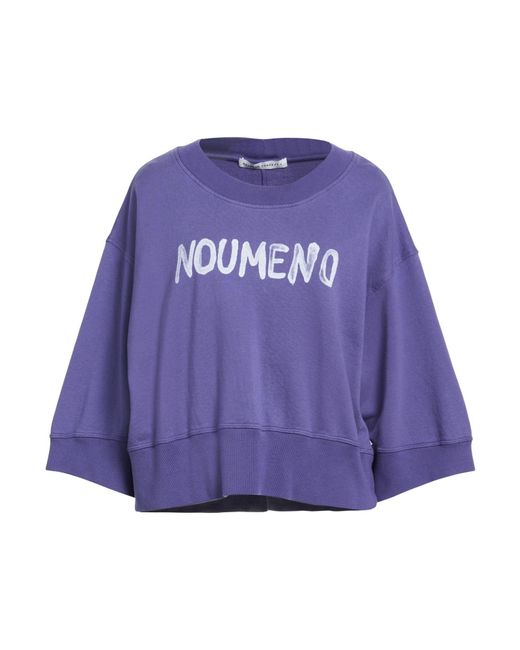 NOUMENO CONCEPT Purple Sweatshirt