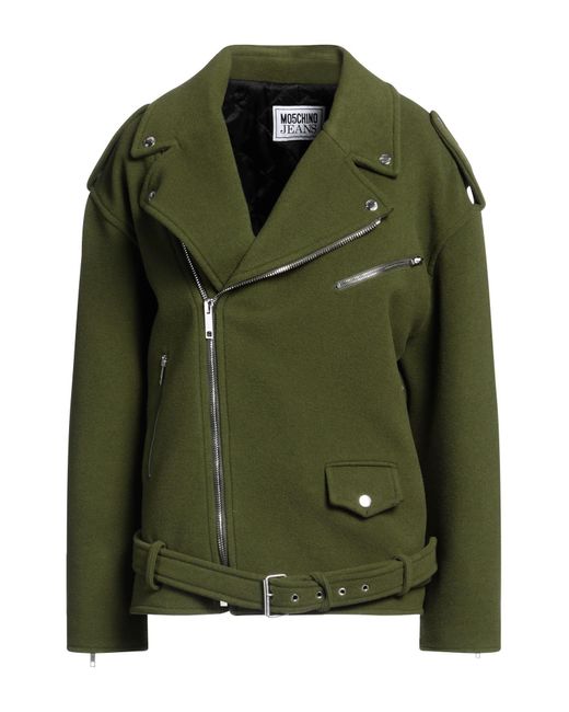 Moschino Jeans Green Jacket