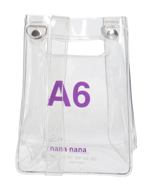 NANA-NANA White Cross-body Bag